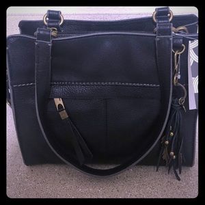 NWT: Black Sleek & Stylish SAK handbag